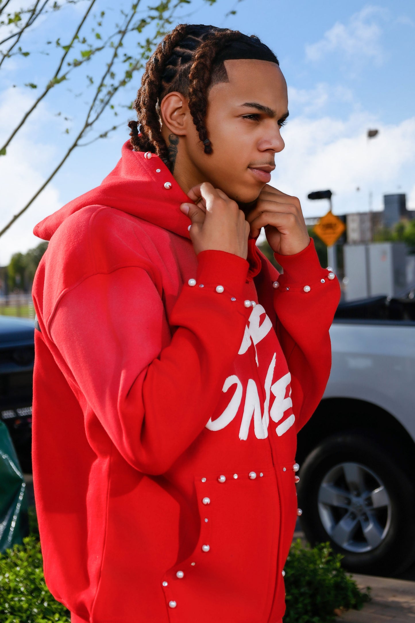 “Top One” Tracksuit (RD & BLK)